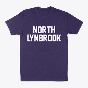 North Lynbrook New York Classic Block Classic Dad T-Shirt