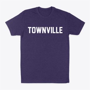 Townville Pennsylvania Classic Block Classic Dad T-Shirt