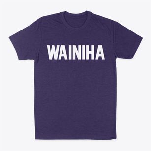 Wainiha Hawaii Classic Block Classic Dad T-Shirt