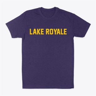 Lake Royale North Carolina Classic Block Classic Dad T-Shirt