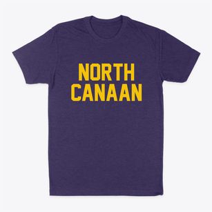 North Canaan Connecticut Classic Block Classic Dad T-Shirt