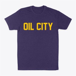 Oil City Louisiana Classic Block Classic Dad T-Shirt