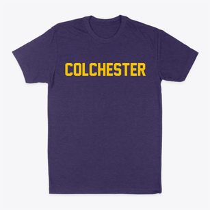 Colchester Vermont Classic Block Classic Dad T-Shirt