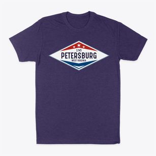 Petersburg West Virginia Diamond Star Classic Dad T-Shirt