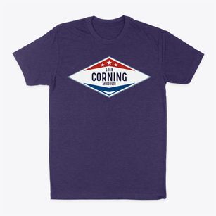 Corning Missouri Diamond Star Classic Dad T-Shirt