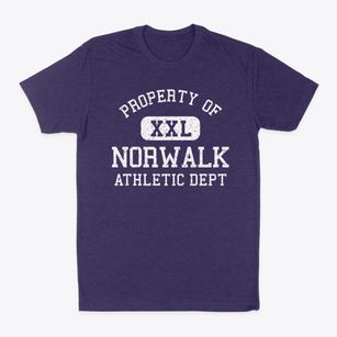 Norwalk Connecticut Athletic Dept Classic Dad T-Shirt