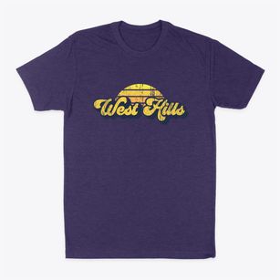 West Hills New York Sublime Sunset Classic Dad T-Shirt