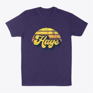 Hays North Carolina Sublime Sunset Classic Dad T-Shirt