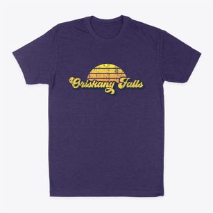 Oriskany Falls New York Sublime Sunset Classic Dad T-Shirt