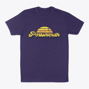 Portsmouth New Hampshire Sublime Sunset Classic Dad T-Shirt
