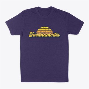 Farnhamville Iowa Sublime Sunset Classic Dad T-Shirt
