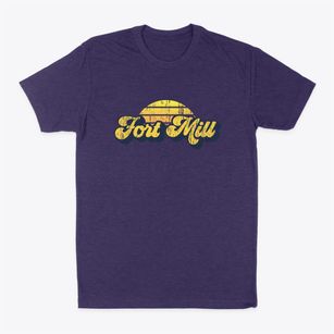 Fort Mill South Carolina Sublime Sunset Classic Dad T-Shirt