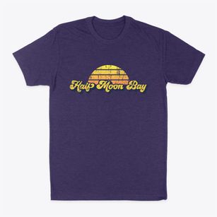 Half Moon Bay California Sublime Sunset Classic Dad T-Shirt