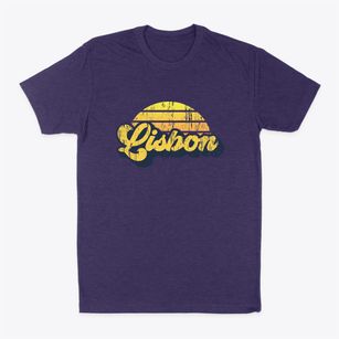 Lisbon Maine Sublime Sunset Classic Dad T-Shirt