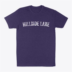 Hillside Lake New York Timeless Retro Classic Dad T-Shirt