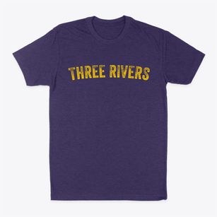 Three Rivers Texas Timeless Retro Classic Dad T-Shirt