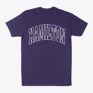 Hamilton Wisconsin Trendy Block Classic Dad T-Shirt