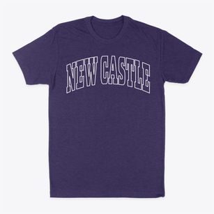 New Castle New Hampshire Trendy Block Classic Dad T-Shirt