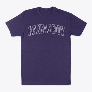 Kansas City Missouri Trendy Block Classic Dad T-Shirt
