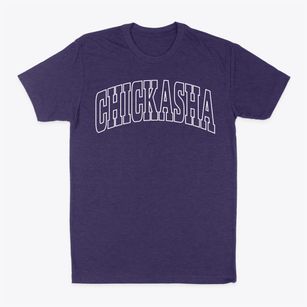 Chickasha Oklahoma Trendy Block Classic Dad T-Shirt