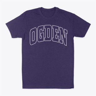 Ogden Arkansas Trendy Block Classic Dad T-Shirt