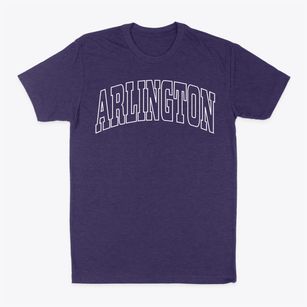 Arlington Texas Trendy Block Classic Dad T-Shirt