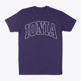 Ionia Missouri Trendy Block Classic Dad T-Shirt
