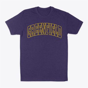 Greenfield New Hampshire Trendy Block Classic Dad T-Shirt