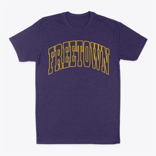 Freetown New York Trendy Block Classic Dad T-Shirt