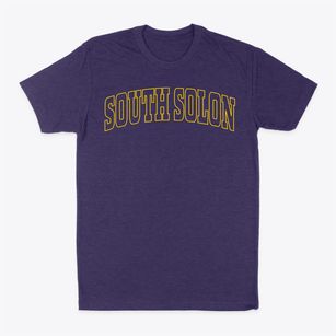 South Solon Ohio Trendy Block Classic Dad T-Shirt
