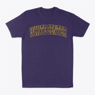 White Center Washington Trendy Block Classic Dad T-Shirt