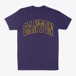 Canton Connecticut Trendy Block Classic Dad T-Shirt