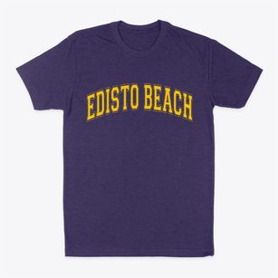 Edisto Beach South Carolina Varsity Classic Dad T-Shirt