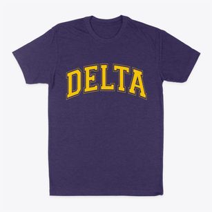 Delta Iowa Varsity Classic Dad T-Shirt