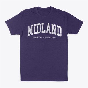 Midland North Carolina Urban Vibe Classic Dad T-Shirt