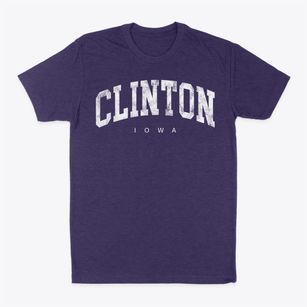 Clinton Iowa Urban Vibe Classic Dad T-Shirt