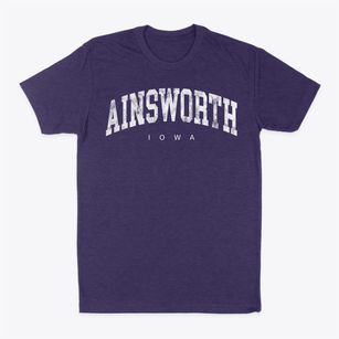 Ainsworth Iowa Urban Vibe Classic Dad T-Shirt