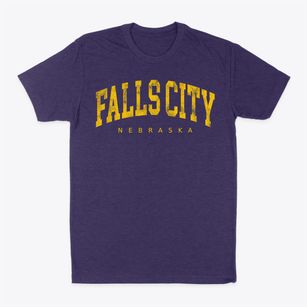 Falls City Nebraska Urban Vibe Classic Dad T-Shirt