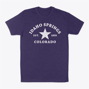 Idaho Springs Colorado Star Classic Dad T-Shirt