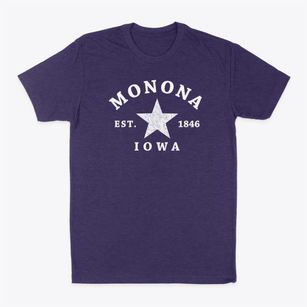 Monona Iowa Star Classic Dad T-Shirt
