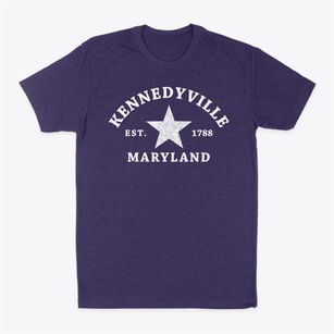 Kennedyville Maryland Star Classic Dad T-Shirt