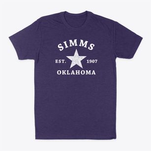 Simms Oklahoma Star Classic Dad T-Shirt