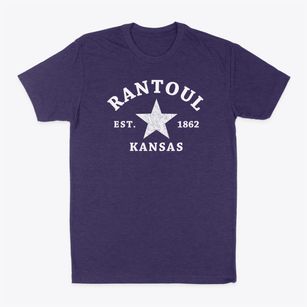 Rantoul Kansas Star Classic Dad T-Shirt