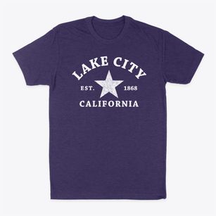 Lake City California Star Classic Dad T-Shirt