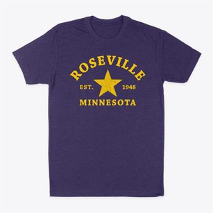 Roseville Minnesota Star Classic Dad T-Shirt