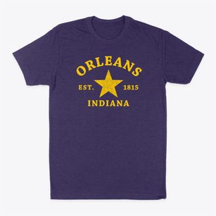 Orleans Indiana Star Classic Dad T-Shirt