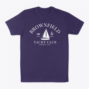 Brownfield Maine Yacht Club Classic Dad T-Shirt