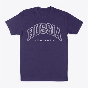 Russia New York Inline Classic Dad T-Shirt