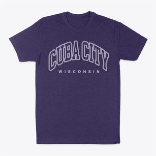 Cuba City Wisconsin Inline Classic Dad T-Shirt