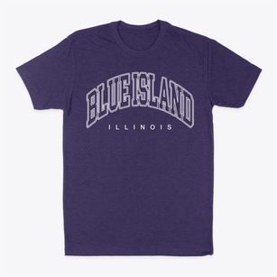 Blue Island Illinois Inline Classic Dad T-Shirt